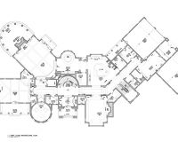 French Chateau Residence First Floor Plan