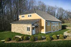 † Barn Basketball Court