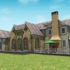 New Old Farm house 3D Renderings