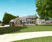 New Old Farm house 3D Renderings