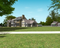 New Old Farm house 3D Renderings