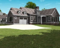 New Old Farm house 3D Renderings