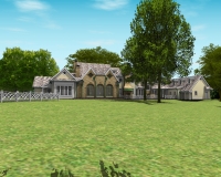New Old Farm house 3D Renderings