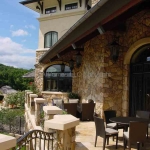 Tuscan Villa Upper Level Terrace