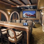 Tuscan Villa Media Room