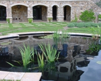 Tuscan Villa Fish Pond