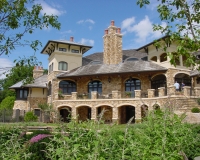 Tuscan Villa Rear Terraces