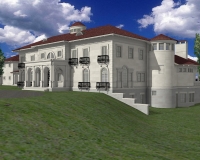 Renaissance Italian Rendering Front Perspective