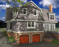 Shingle style classic rendring 4