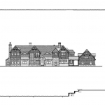 Shingle Style Country-front elev